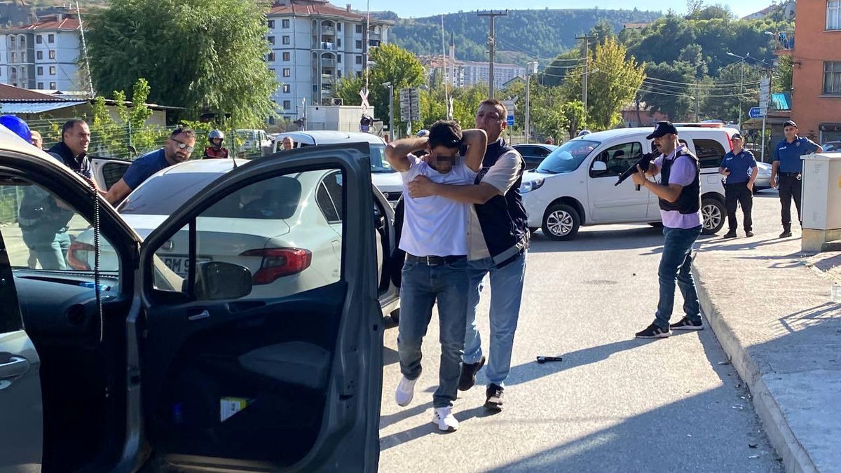 Karabük\'te Polisi Gasp Tatbikatı
