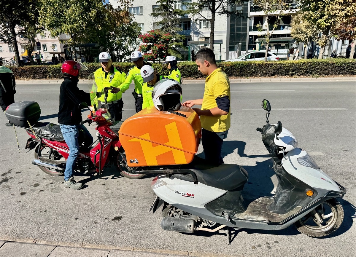 Eskişehir\'de Motosiklet Denetimi