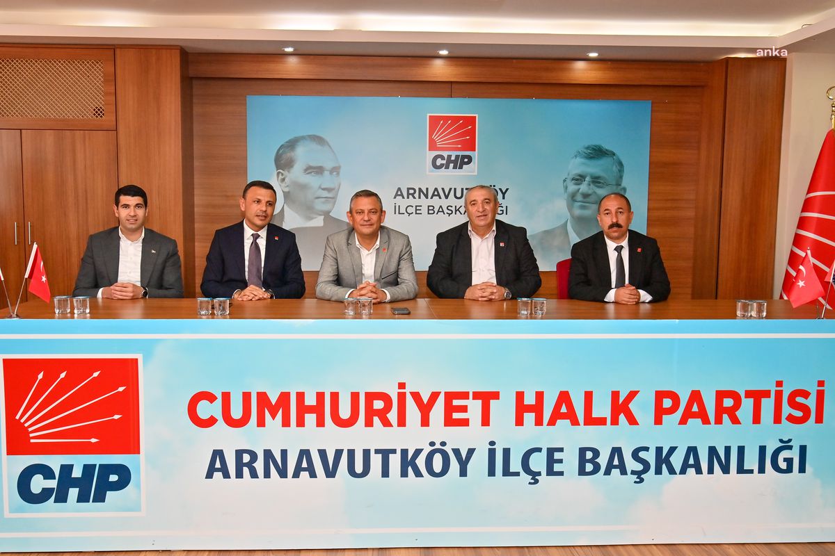 Özgür Özel Arnavutköy\'de