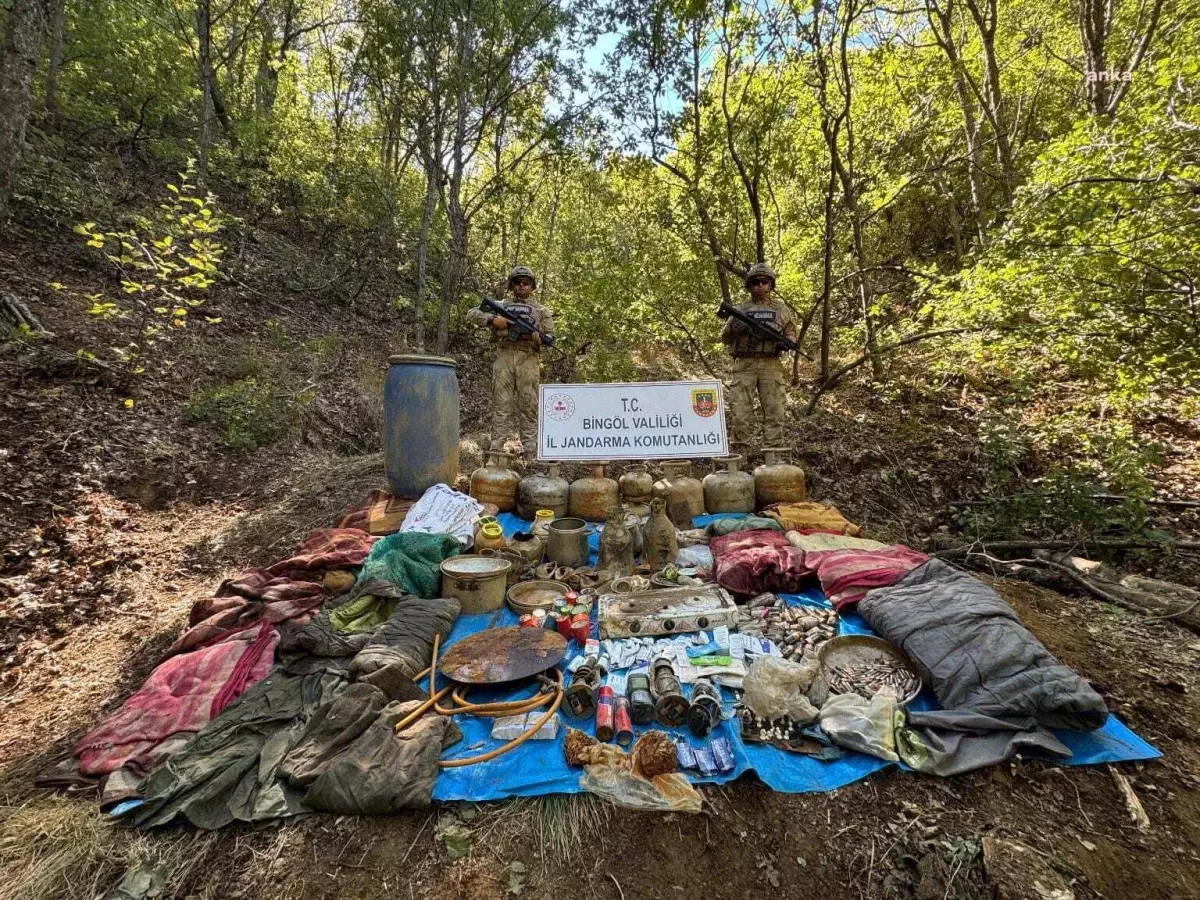 Bingöl\'de PKK Sığınağı İmha Edildi