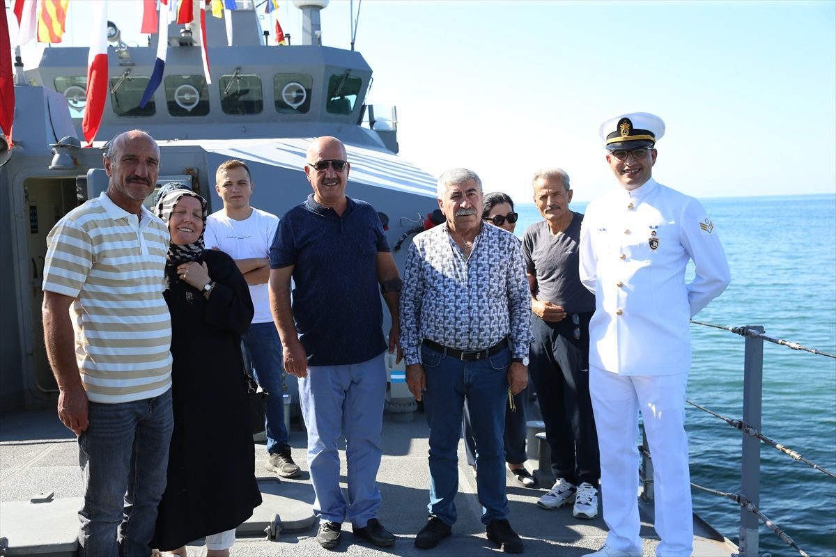 TCG Karadeniz Ereğli İskenderun\'da Ziyarete Açıldı