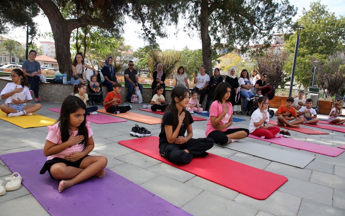 Keşan\'da \'Müzede Yoga\' Etkinliği