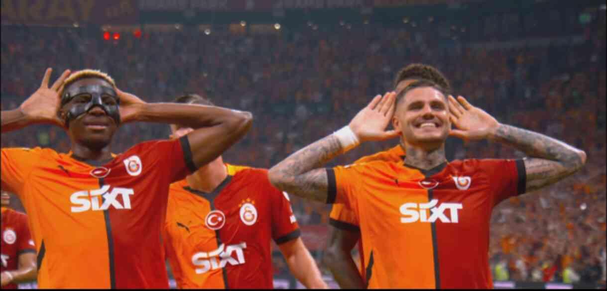 Gol sevinci çok konuşulur! Victor Osimhen şeytanın bacağını kırdı