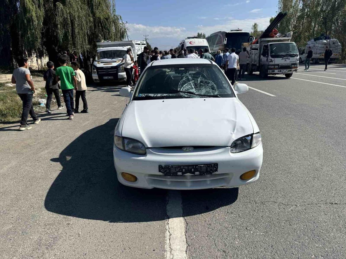 Iğdır\'da Çocuk Trafik Kazası