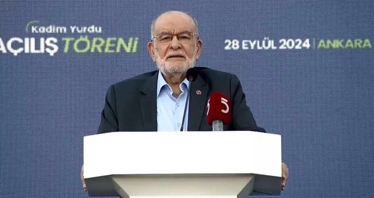 Karamollaoğlu\'ndan Ahlaki Uyarı