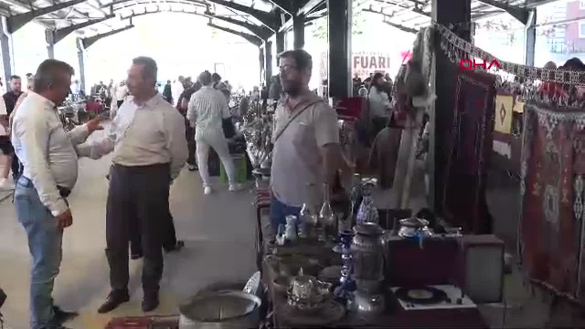 Kayseri\'de Antika ve Koleksiyon Fuarı Açıldı