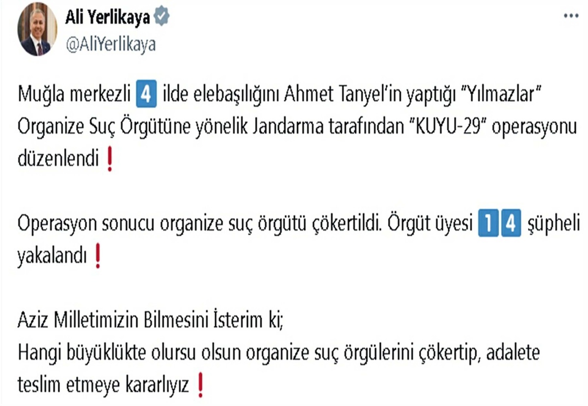 Yılmazlar Çetesi Çökerildi!