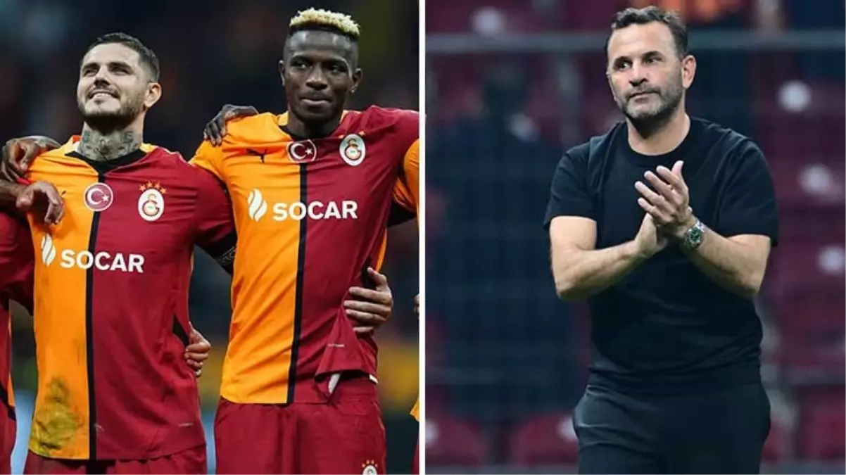 Okan Buruk\'tan sürpriz forvet tercihi! Galatasaray-Kasımpaşa maçının ilk 11\'leri belli oldu