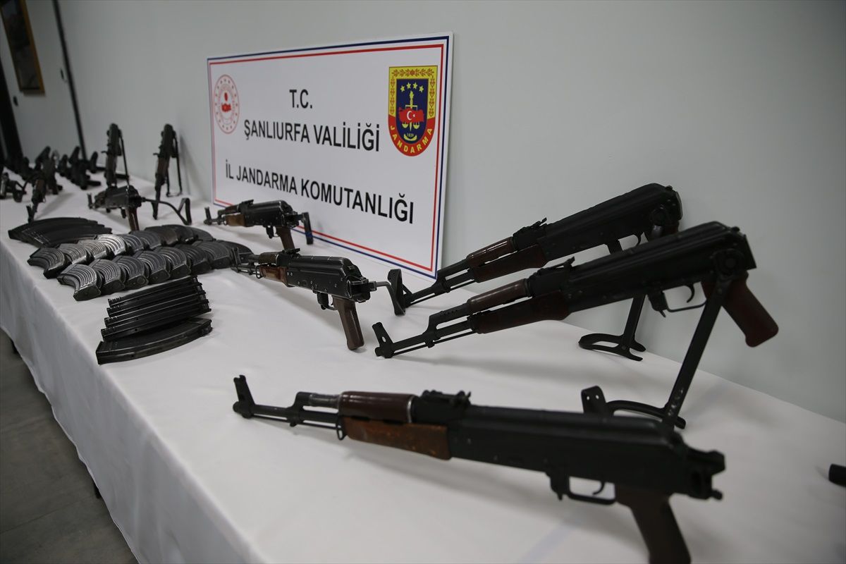 Şanlıurfa\'da Silah Kaçakçılığı Operasyonu