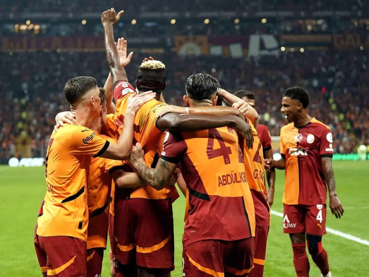 Galatasaray İlk Yarıda 3-1 Önde