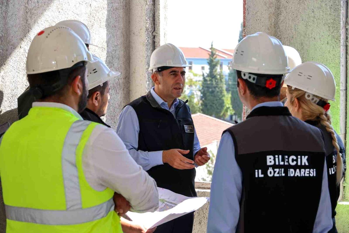 Bilecik\'te Yeni Valilik Binası İnşaatı Sona Yaklaşıyor