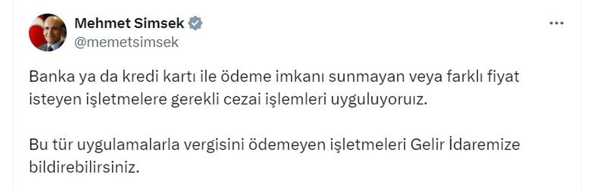 Hükümetten Kredi Kartı Cezası