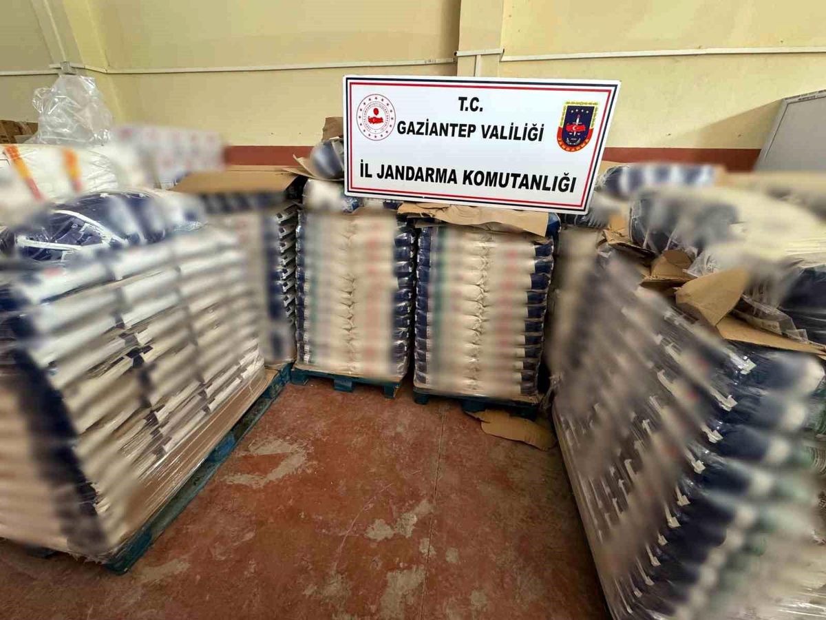 Gaziantep\'te 9,850 kg Sahte Deterjan Ele Geçirildi