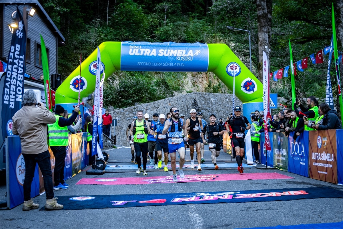 Ultra Sümela Trail Trabzon\'da Yapıldı