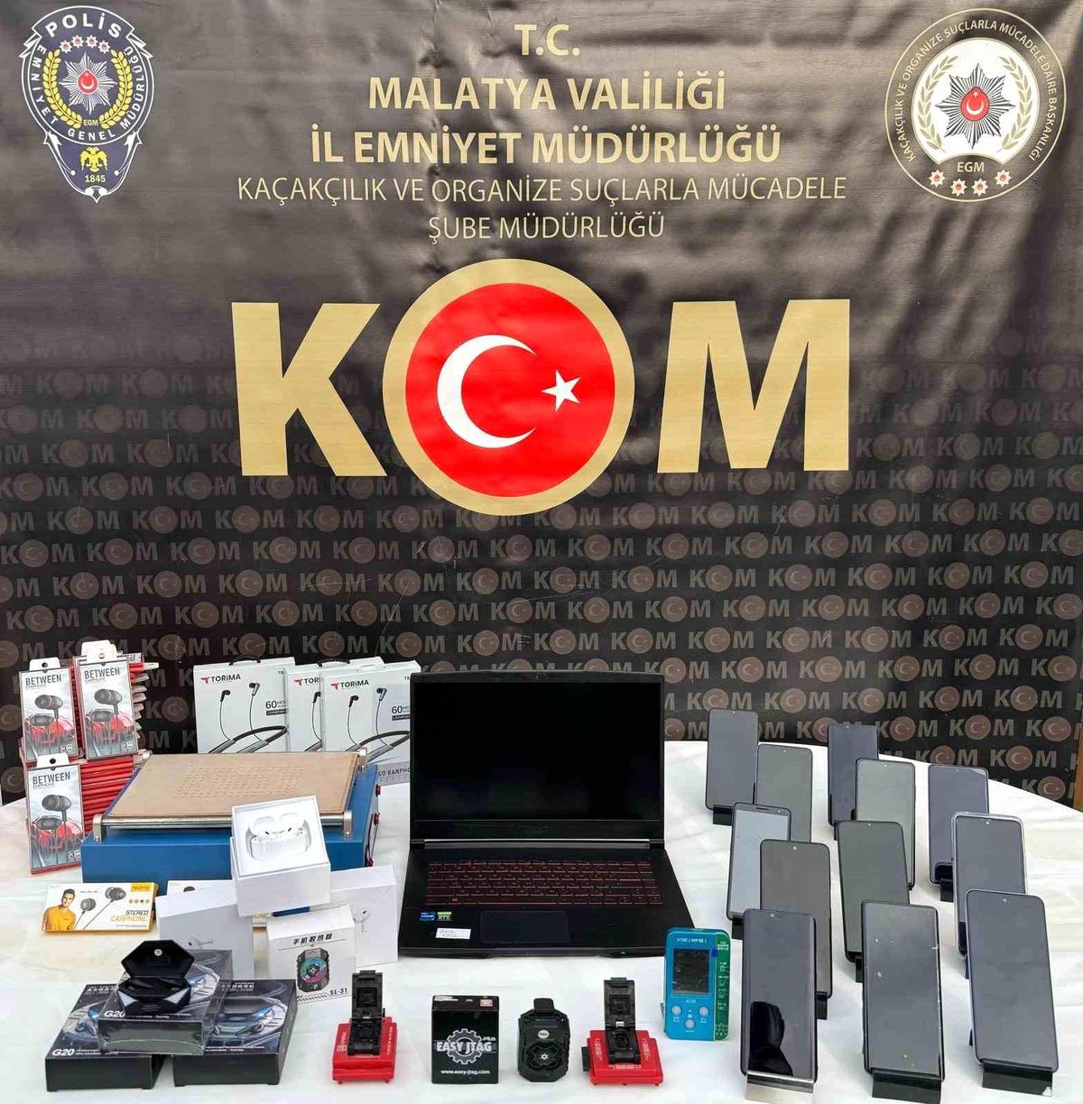 Malatya\'da Kaçakçılık Operasyonu