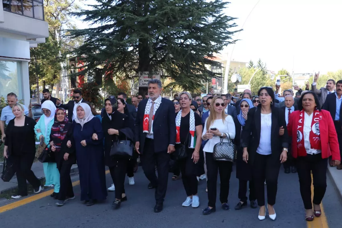 Milli Yol Partisi\'nden İsrail Protestosu