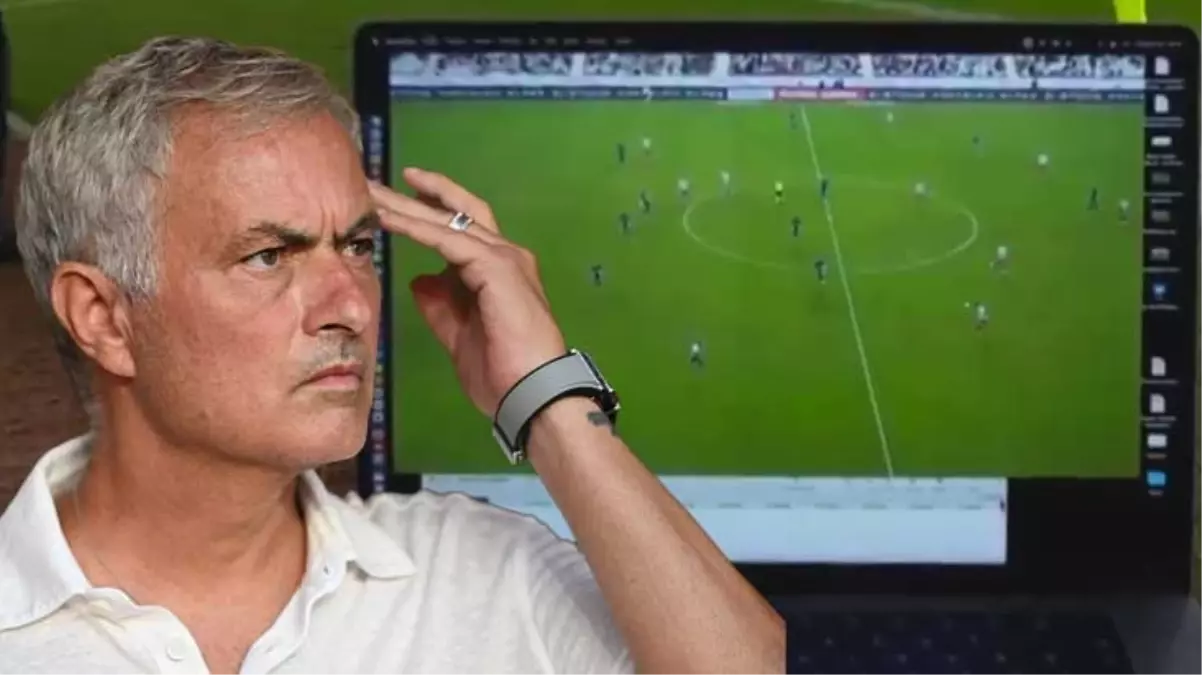 Herkes bunu konuşuyor Jose Mourinho\'dan maç oynanırken eşi benzeri görülmemiş tepki