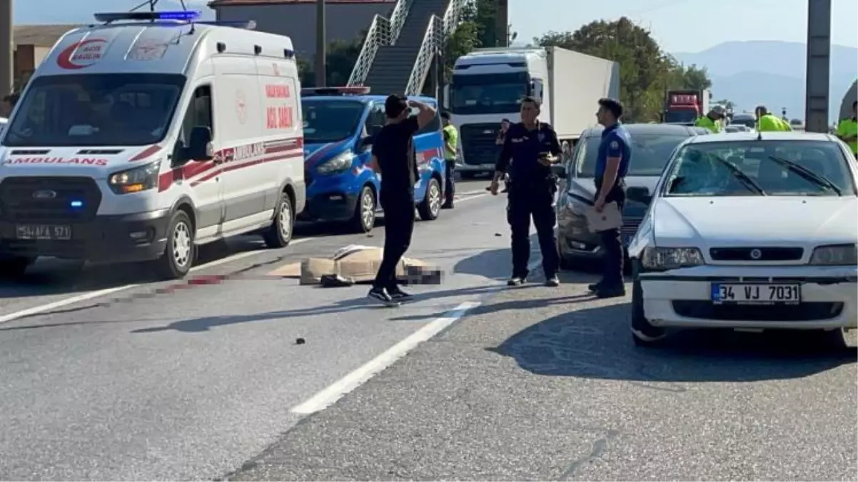 Cenaze Dönüşü Üst Geçidi Kullanmadı, Hayatını Kaybetti