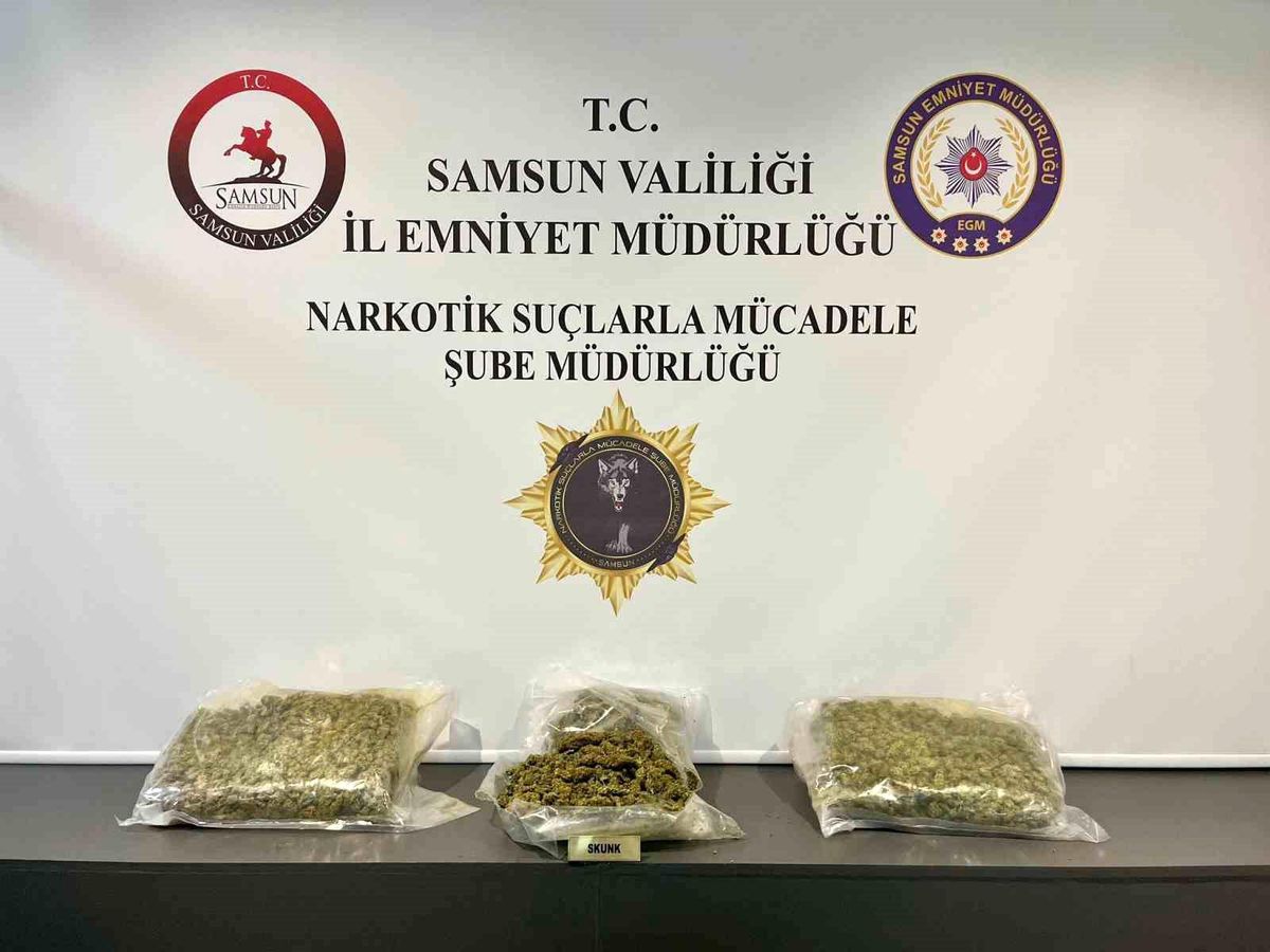 Samsun\'da Uyuşturucu Operasyonu