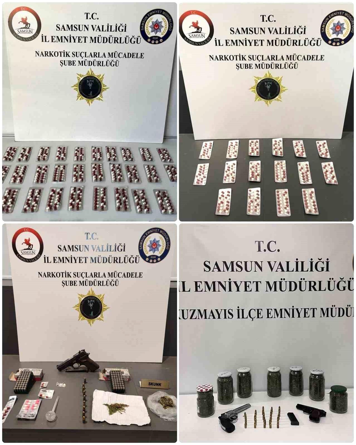 Samsun\'da Uyuşturucu Operasyonu: 6 Gözaltı