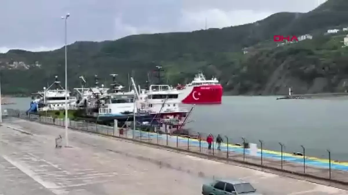 Amasra\'da Fırtına Öncesi Önlemler