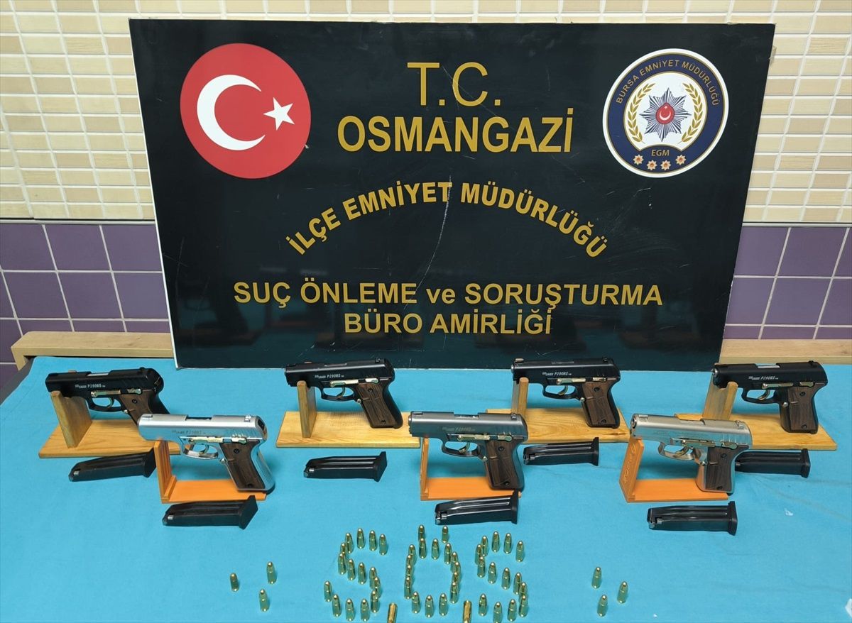 Bursa\'da Silah Kaçakçısı Tutuklandı
