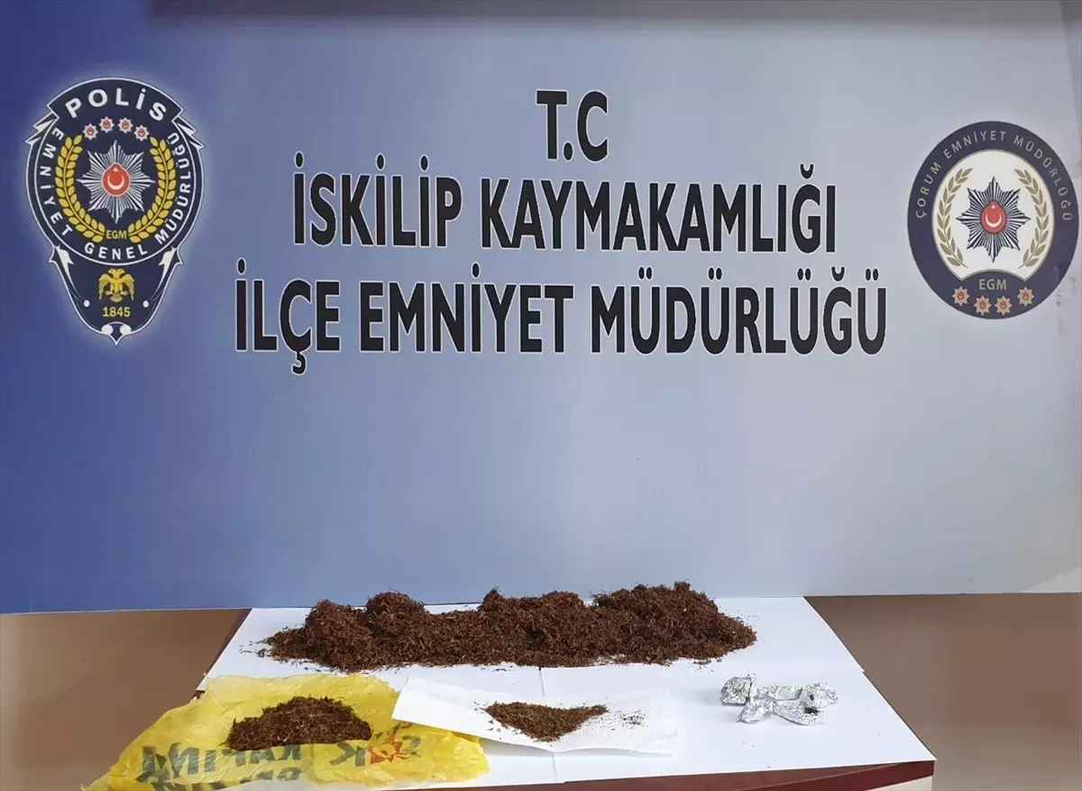 İskilip\'te Uyuşturucu Operasyonu