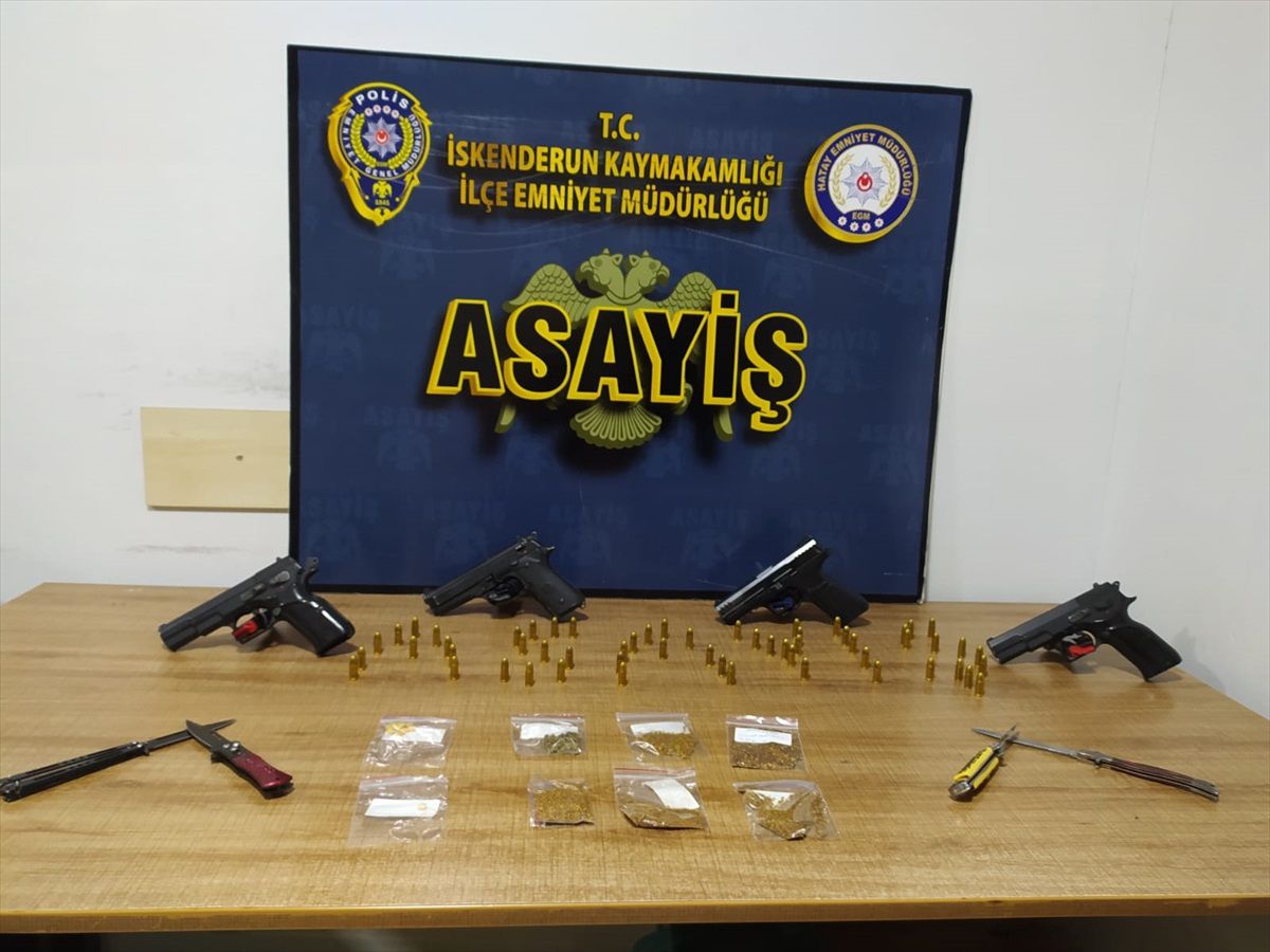İskenderun\'da Asayiş Uygulaması: 27 Şüpheli Gözaltında