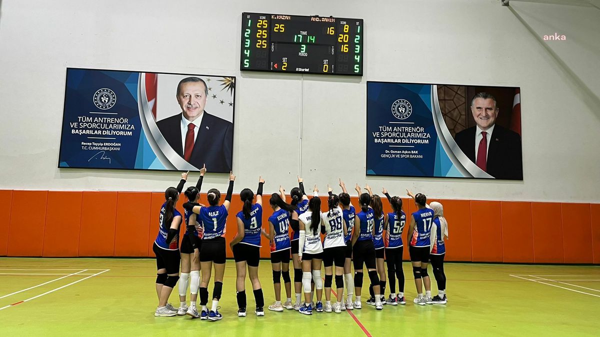 Kahramankazan Belediyespor Küçük Kız Takımı İlk Maçında Galip Geldi