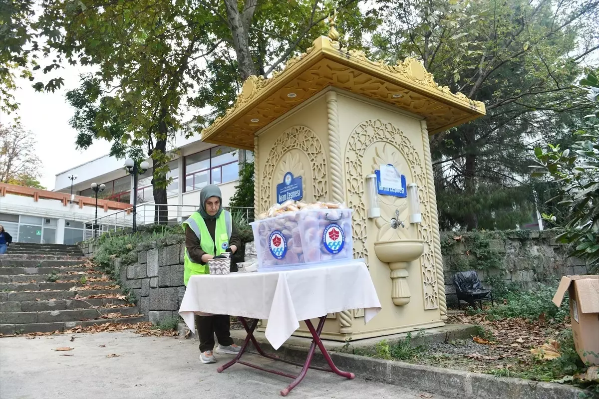 Trabzon\'da Öğrencilere Sıcak Çorba İkramı