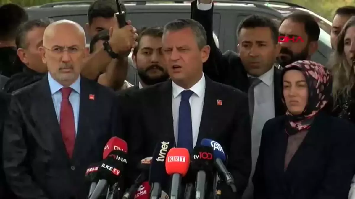 Özgür Özel: Sinan Ateş Davasını Takip Edeceğiz