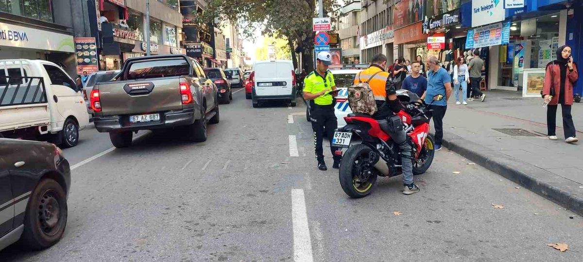 Zonguldak\'ta Motosiklet Denetimleri Artırıldı