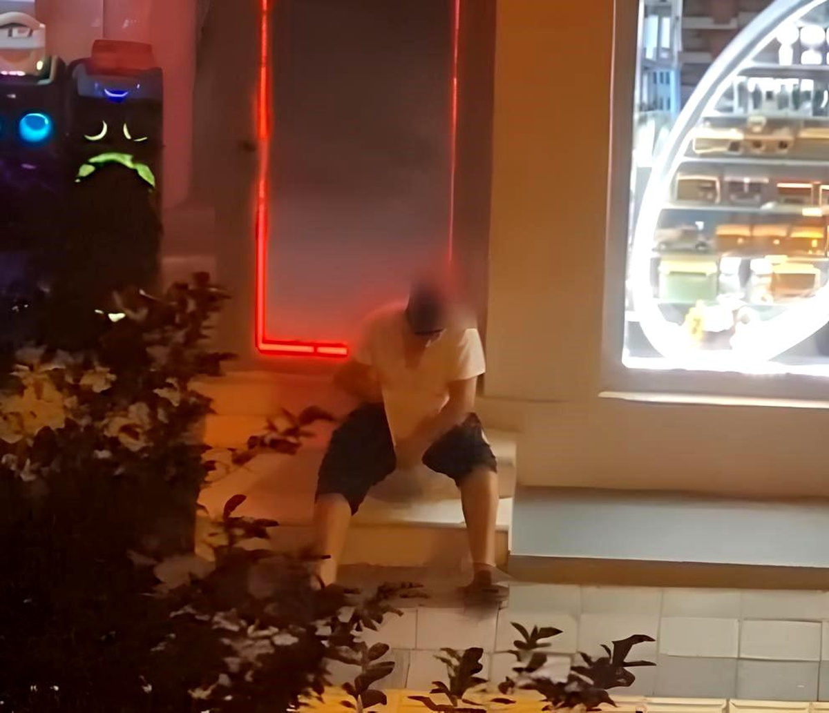 Çankırı\'da Sokakta Müstehcen Davranış