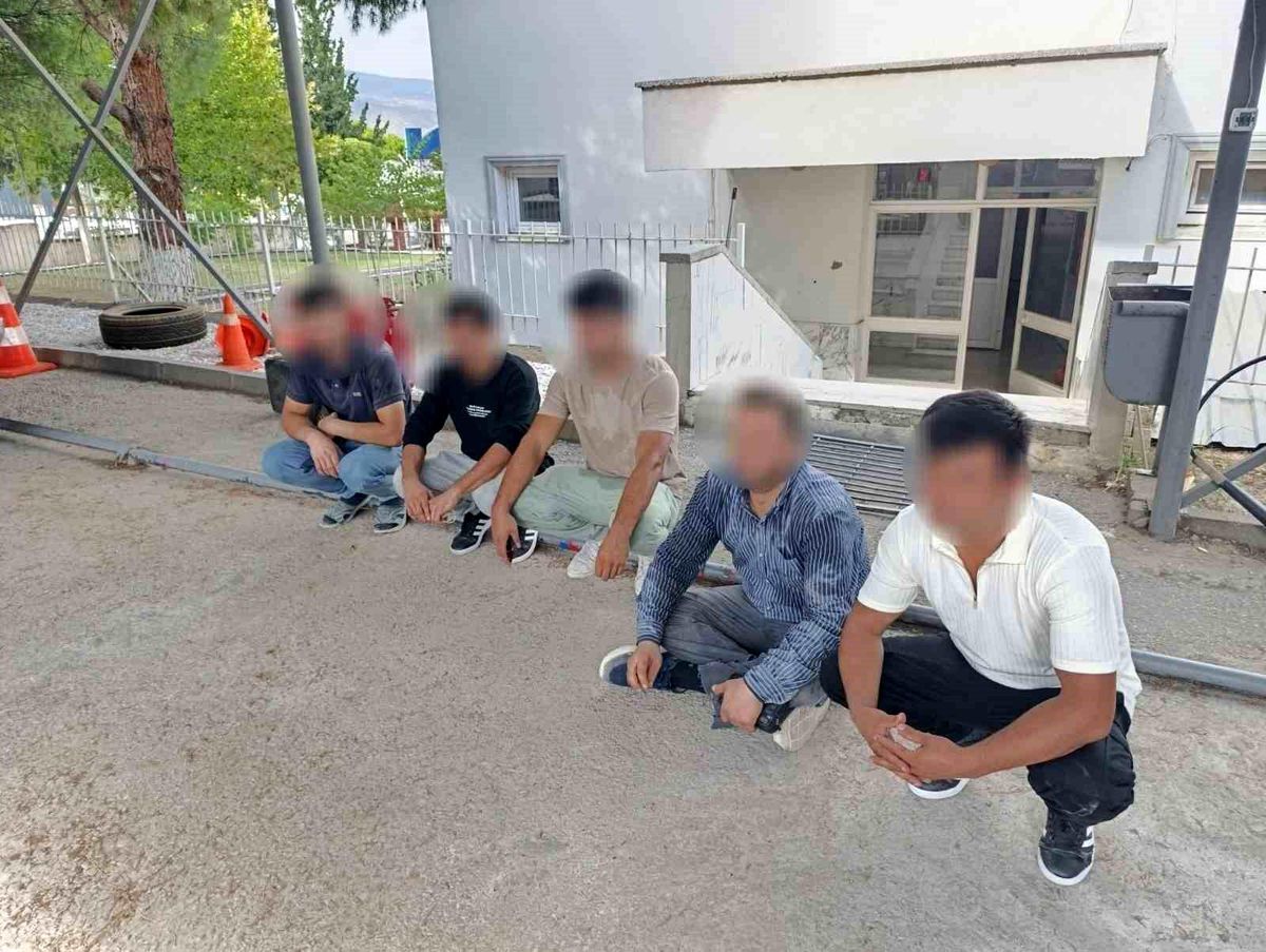 Aydın\'da Düzensiz Göçmen Operasyonu