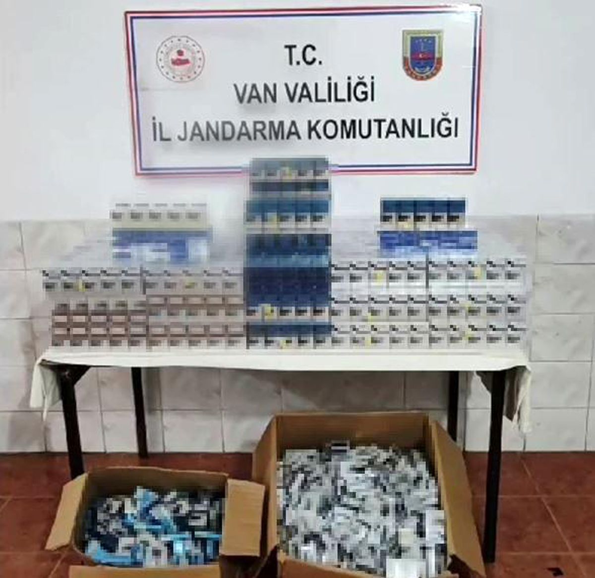 Van\'da Kaçakçılık Operasyonu