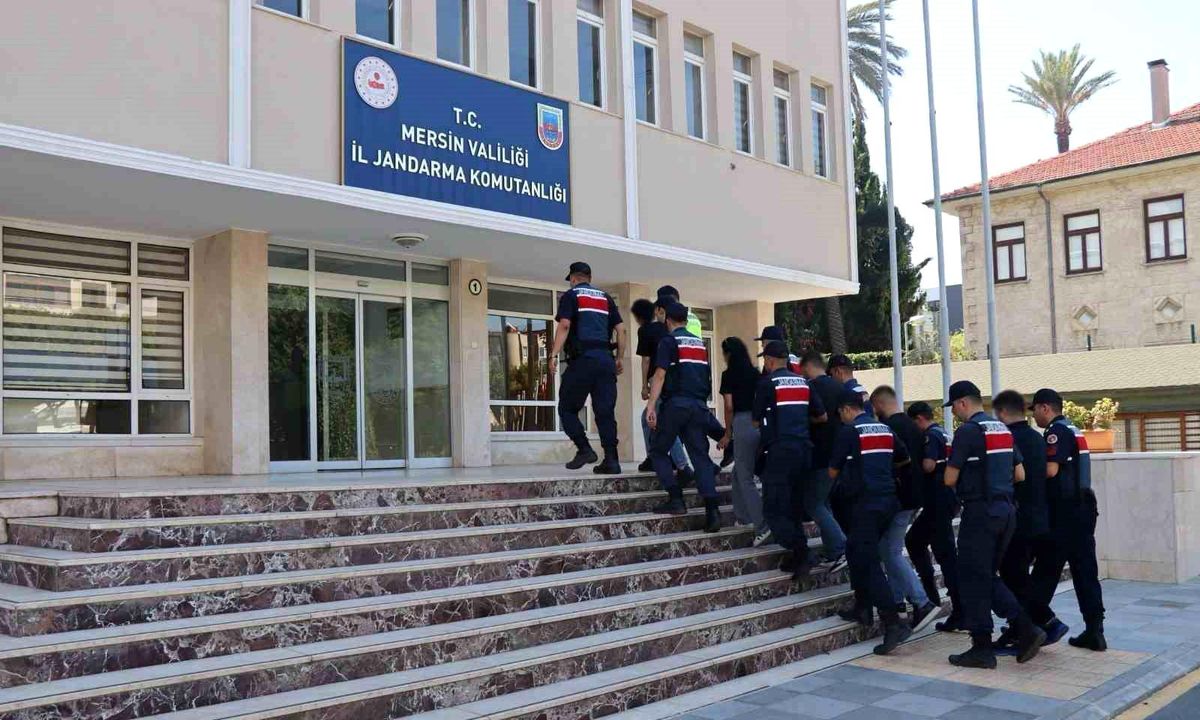 Mersin\'de 2 Milyon Liralık Gasp