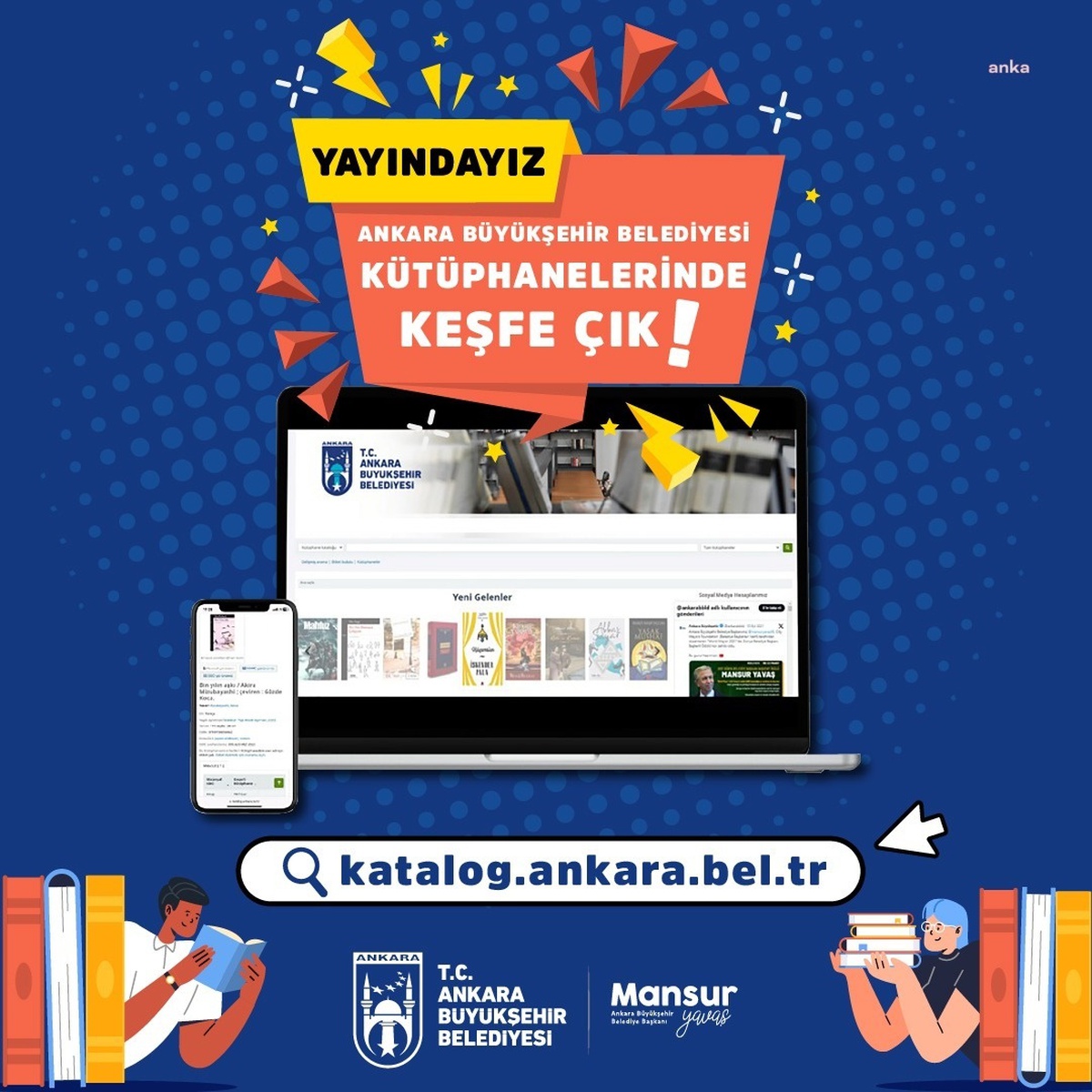 Ankara\'daki Kütüphaneler Dijital Ortama Taşındı