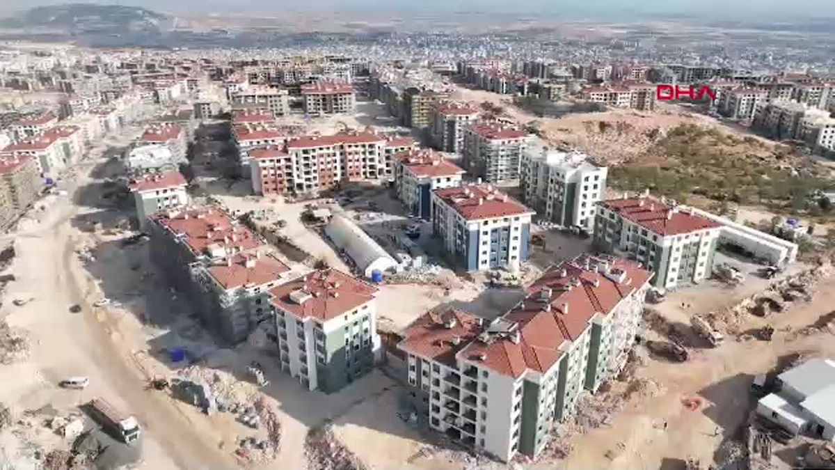 Adıyaman\'da 9.603 Deprem Konutu İnşaatı Devam Ediyor