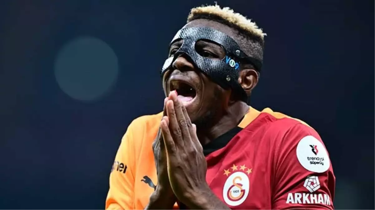 Galatasaray\'a Victor Osimhen\'den kötü haber