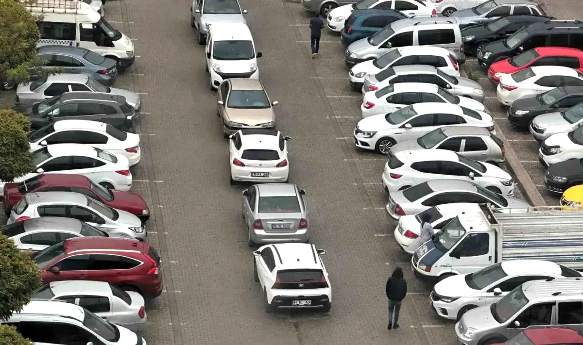 Malatya Hastane Otoparkında Park Problemi