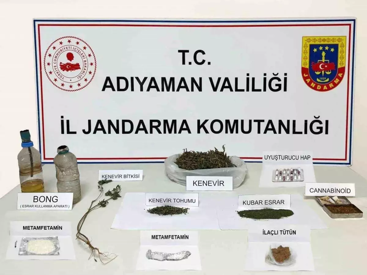 Adıyaman\'da Uyuşturucu Denetimleri: 69 Şahıs Hakkında İşlem