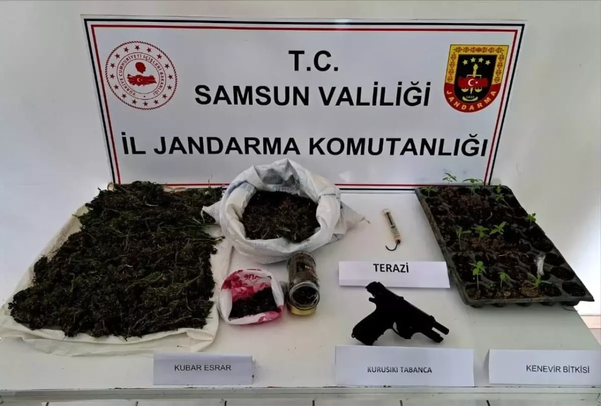 Samsun\'da Uyuşturucu Operasyonu