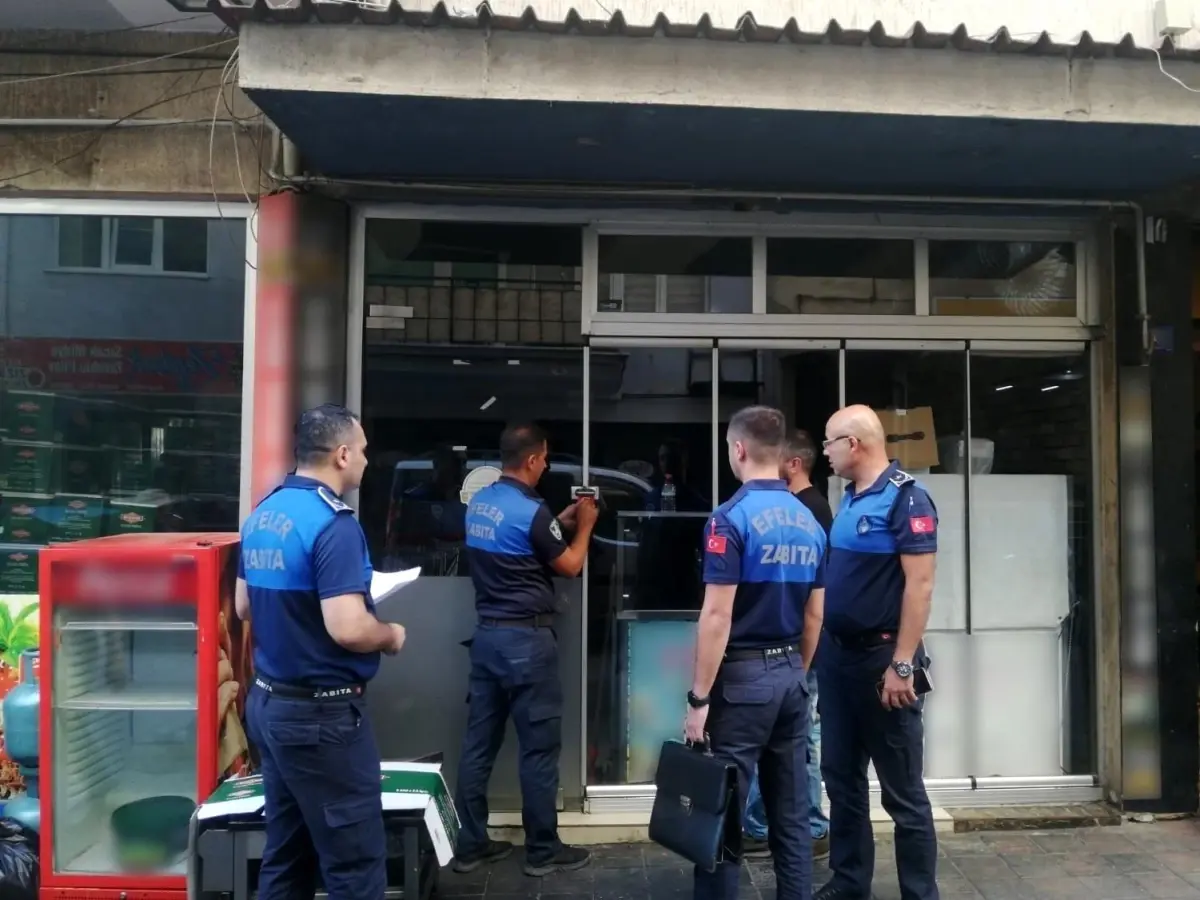 Efeler Anadolu Lisesi\'nde Gıda Zehirlenmesi Olayı: İşletme Mühürlendi