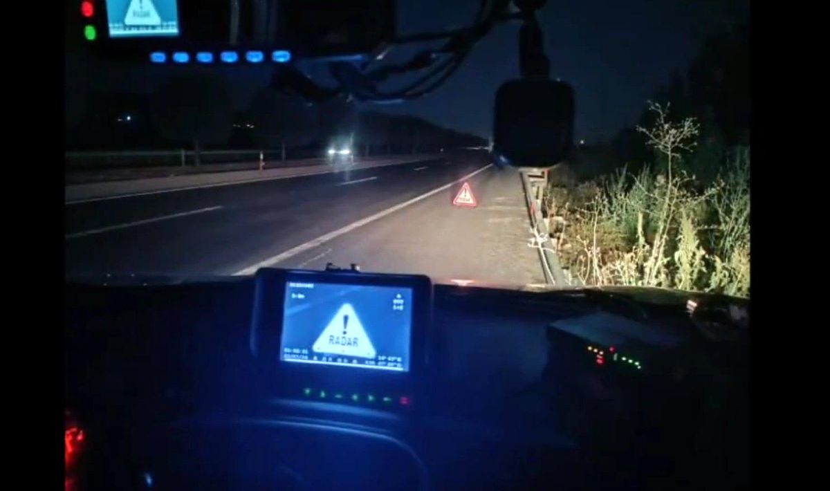Plakasını Kapatana Radar Cezası