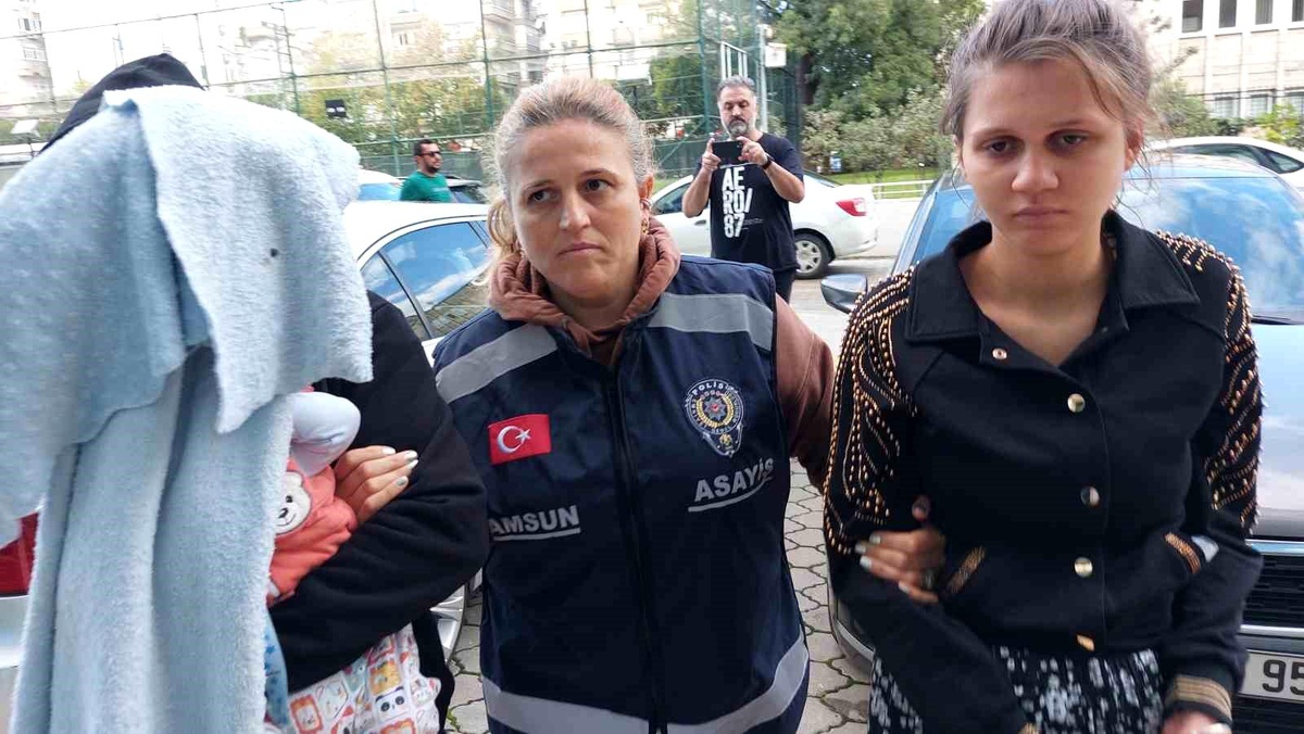 Samsun\'da Hırsızlık: 9 Aylık Hamile Kadın Tutuklandı