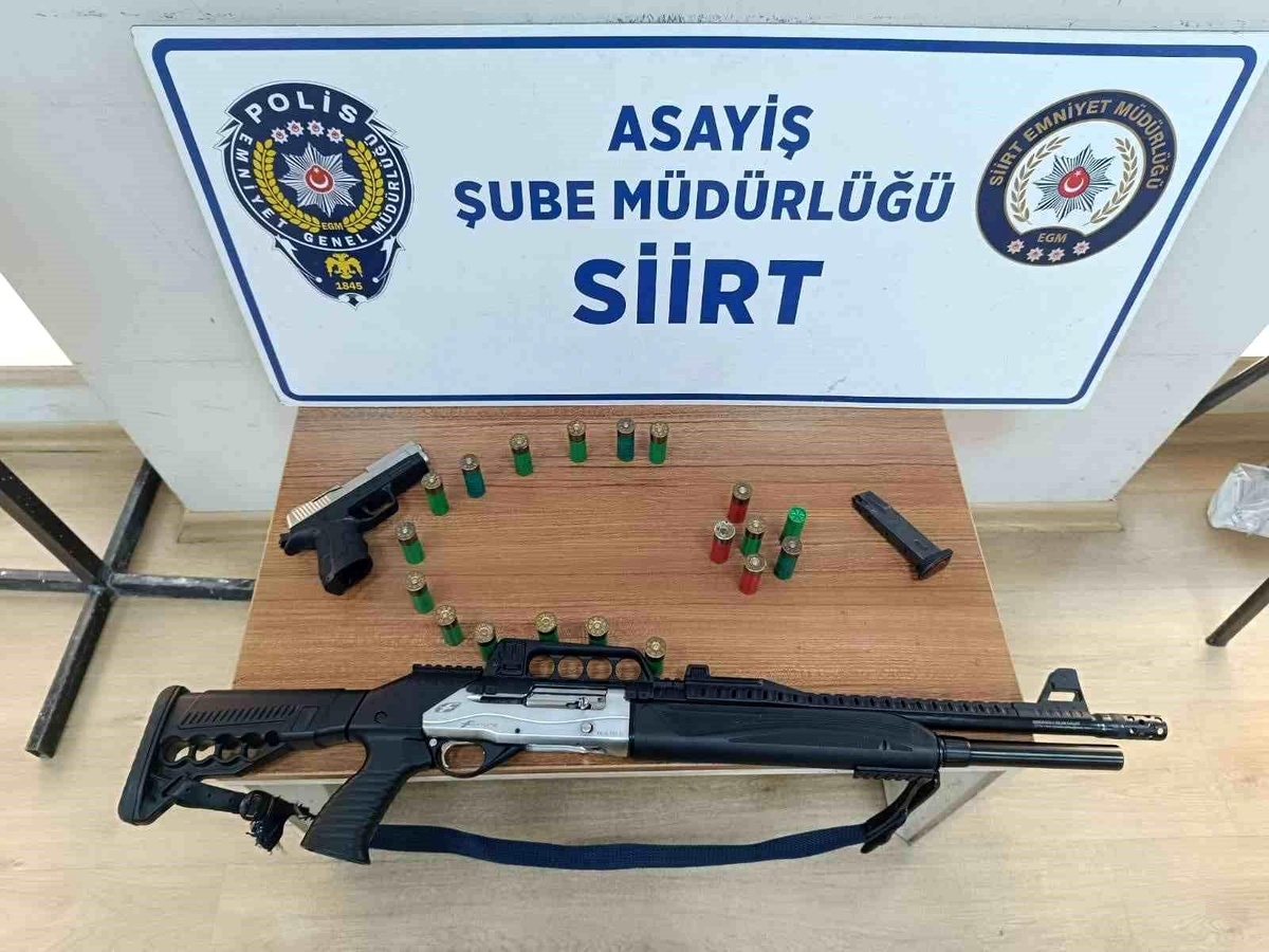 Siirt\'te Hırsızlık Çetesi Çökeletildi