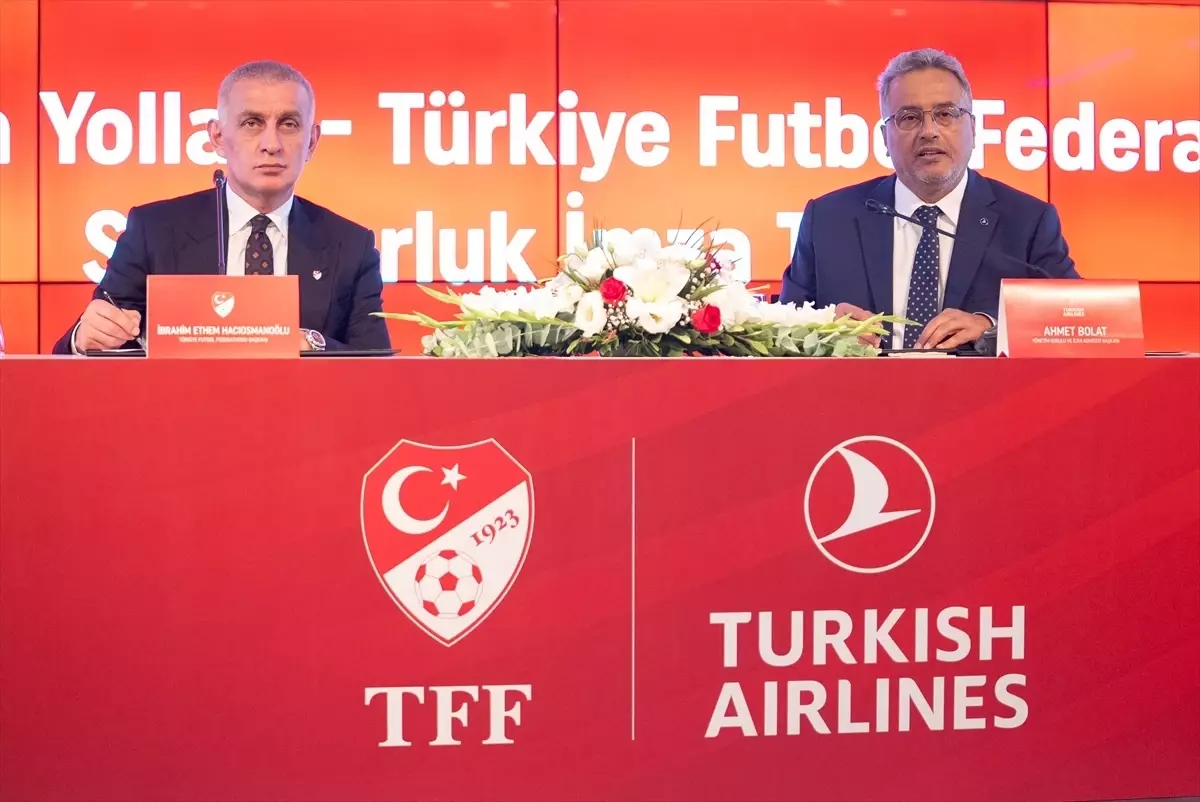 THY ve TFF Sponsorluk Anlaşması İmzaladı