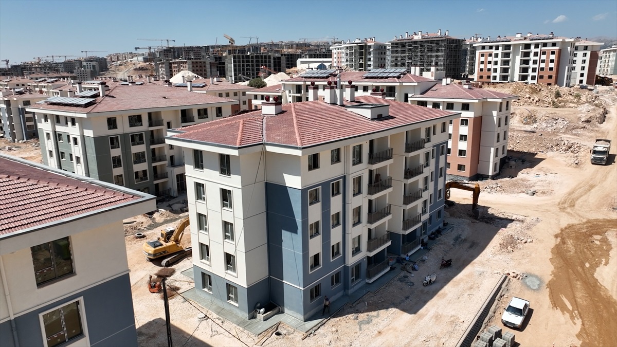 Adıyaman\'da 9.603 Deprem Konutu İnşaatı Devam Ediyor