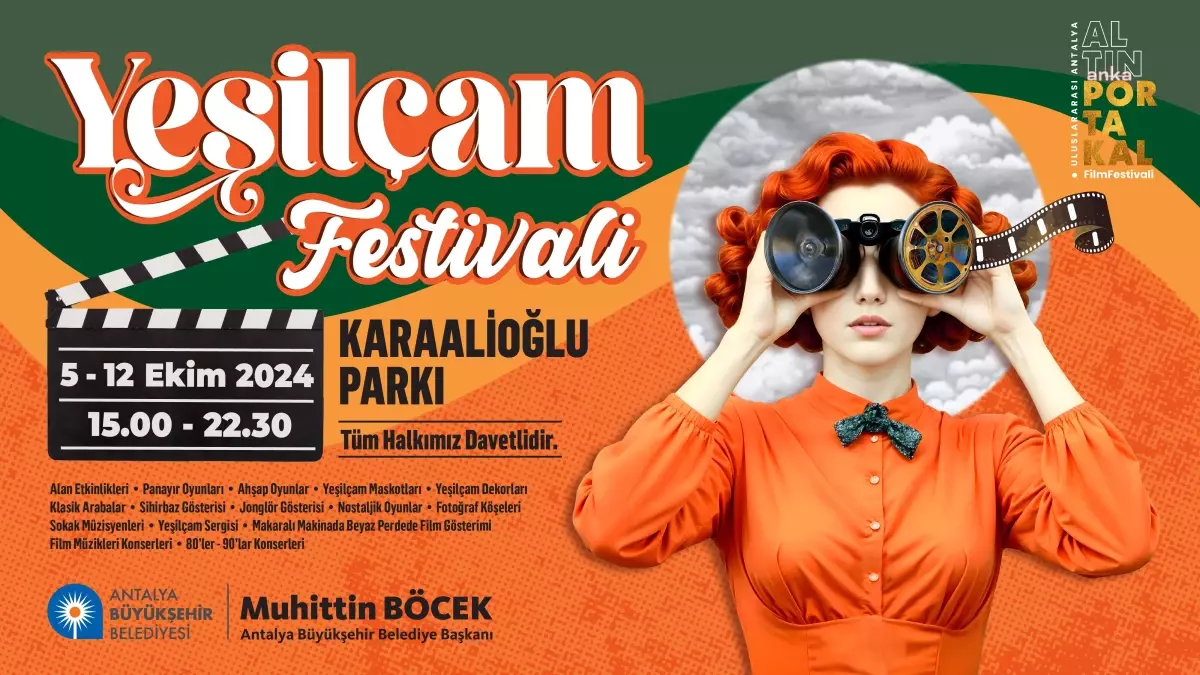 Yeşilçam Festivali Antalya\'da Başlıyor