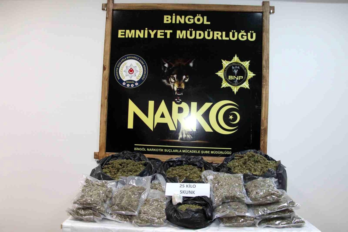 Bingöl\'de Uyuşturucu Operasyonları: 1 Tutuklama
